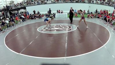 110 lbs Riley Karwowski, Pennsylvania Blue vs Janie Gerarde, Texas Red