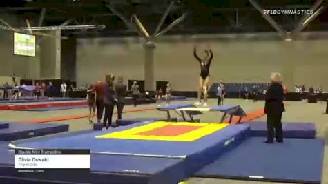 Olivia Oswald - Double Mini Trampoline, Flights Cool - 2021 USA Gymnastics Championships
