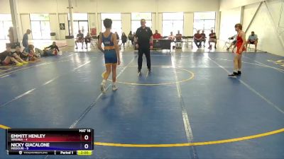 125 lbs Placement Matches (8 Team) - Emmitt Henley, Virginia vs Nicky Giacalone, Missouri