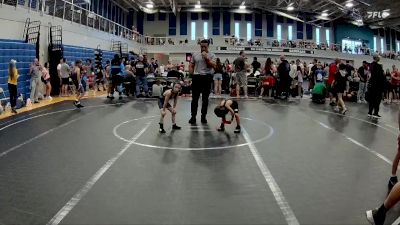 48 lbs Round 3 (6 Team) - Chandler Pounds, Slate WA vs Wesley Welch, Creeks Wrestling
