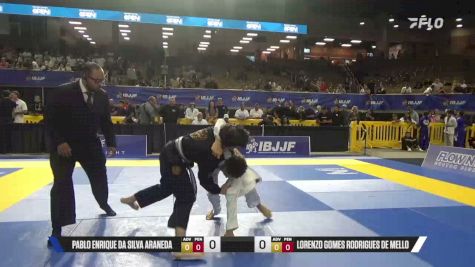 Pablo Enrique Da Silva Araneda vs Lorenzo Gomes Rodrigues De Mello 2026 Pan Kids Jiu-Jitsu IBJJF Championship