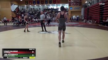 141 lbs Champ. Round 2 - Zeb Fitzgerald, Grand View (Iowa) vs Chace Majuras, Blackburn