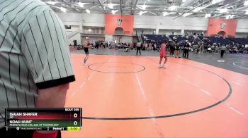 141 lbs Cons. Round 5 - Noah Hunt, Pennsylvania College Of Technology vs Isaiah Shafer, RIT