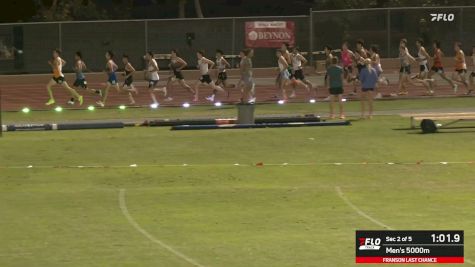 Men's 5k, Prelims 2