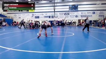 157 lbs Champ. Round 2 - Grady Mittasch, Pawnee vs Jace Thurman, SKIATOOK