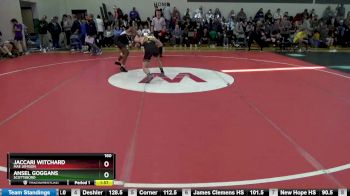 160 lbs Quarterfinal - Ansel Goggans, Scottsboro vs Jaccari Witchard, Mae Jemison