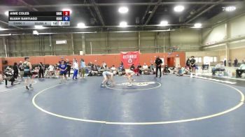 106 lbs Rr Rnd 3 - Aime Coles, Dark Horse - BHSE vs Elijah Santiago, Guarionex Diaspora - BHSE