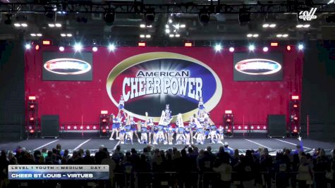 Cheer St. Louis - Virtues [2026 L1 Youth - Medium Day 1] 2026 Cheer Power Grand Nationals