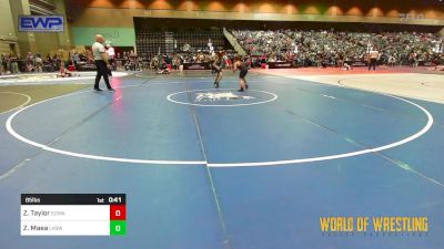 85 lbs Quarterfinal - Zayden Taylor, EGWA vs Zorian Maea, LV Bear Wrestling Club