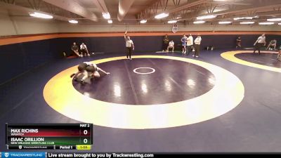 150 lbs 1st Place Match - Max Richins, Wasatch vs Isaac Orillion, New Orleans Wrestling Club