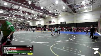 190 lbs Cons. Round 3 - Esper Sanchez, Lakewood vs Chelsea Garcia, Sultana