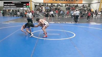 174Tan lbs Rr Rnd 2 - Sam Gautreau, Lock Haven vs Michael Fuccilli, Franklin & Marshall