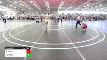 182 lbs Round Of 16 - Hudson Davis, OR vs Justin Griffith, NJ