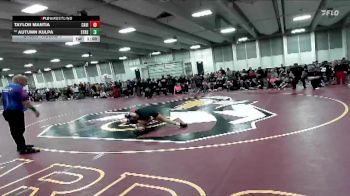 125 lbs Champ. Round 1 - Taylor Mantia, Castle View vs Autumn Kulpa, Strasburg