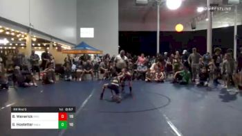71 lbs Prelims - Brayden Wenerick, Orchard WC vs Grayson Hostetter, Malvern