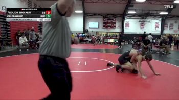 175 lbs 7th Place Match - Kolton Brockert, Louisa-Muscatine vs Caleb Gault, Muscatine