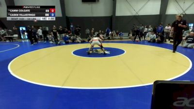 120 lbs 5th Place Match - Camm Colgate, Run To Danger vs Casen Villastrigo, Cowboy Mat Club