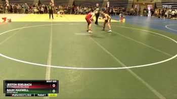 140 lbs Cons. Round 3 - Jeston Edelbach, W-K (Wabasha/Kellogg) vs Baum Maxwell, Little Falls