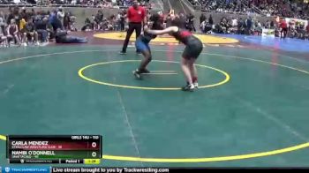 110 lbs Quarterfinal - Nambi O`Donnell, Unattached vs Carla Mendez, Steelclaw Wrestling Club