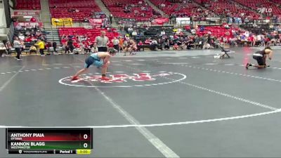 125 lbs Cons. Round 4 - Anthony Piaia, Ottawa vs Kannon Blagg, Westminster