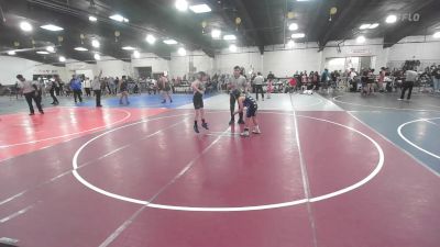 100 lbs Semifinal - Jax Haelbig, Lobos vs Owen Powell, Carlsbad Combat WC