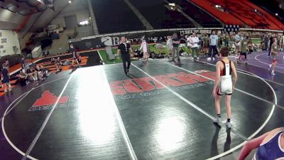 92 lbs Owen Thomas, Alaska 1 14U Boys vs Jed Williams, Utah 14U Boys