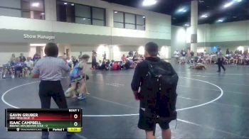 106 lbs Round 1 (6 Team) - Isaac Campbell, Indiana Smackdown Gold vs Gavin Gruber, Ohio Titan Blue