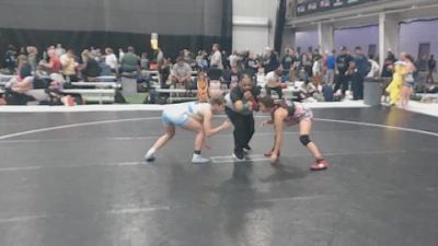 135 lbs Cons. Sub-rd Of 16 - Ava Beldo, Patton Trained vs Emrie Felvus, Jimenez Training Academy