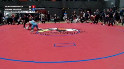 150 lbs Cons. Sub-rd Of 16 - Truman Winningham, Cornerstone Mat Club vs Norman Anderson, Team Aggression