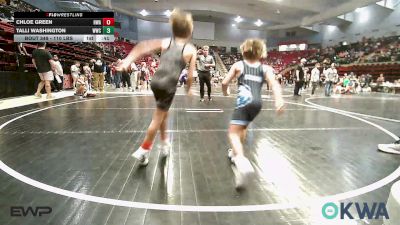 61 lbs Round Of 16 - Wesley Garza, Sperry Wrestling Club vs James Evans, Bartlesville Wrestling Club