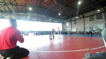 90 lbs Quarterfinal - Simon Stidham, Checotah Matcats vs Jax Feathers, Verdigris Youth Wrestling