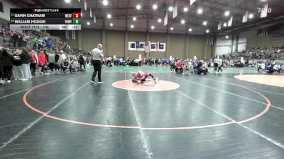 106 lbs Cons. Round 4 - Gavin Chatham, Westmoore vs William Hodgin, Hewitt-Trussville