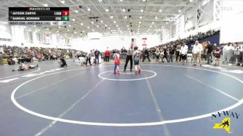 Round 2 - Jayson Zaryk, Fairport Jr. Red Raiders Wrestling vs Samuel Borden, Glens Falls Wrestling Club