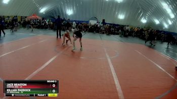 76 lbs Round 2 (3 Team) - Jace Beaston, Kardiac Kidz vs Killian Paddock, CP Wrestling