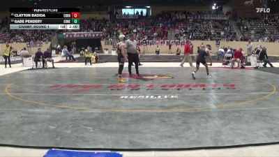 120 lbs Champ. Round 1 - Clayton Badida, Conner vs Gabe Pendery, Somerset