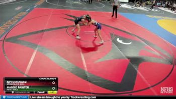 Champ. Round 1 - Maggie Painter, Pierce Girls vs Kim Gonzalez, Grand Island Girls