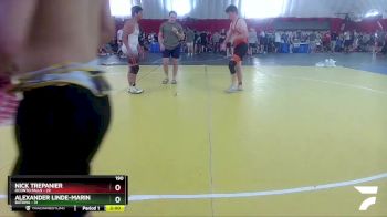 190 lbs Round 3 (16 Team) - Nick Trepanier, Oconto Falls vs Alexander Linde-Marin, Batavia
