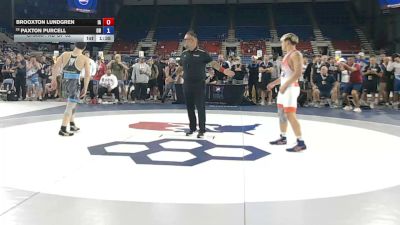 165 lbs Champ. Rd Of 32 - Brooxton Lundgren, Iowa vs Paxton Purcell, Ohio