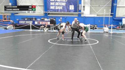 165 lbs 5th Place Match - Chase Anestis, Plymouth State vs Justin Hood, Emmanuel College