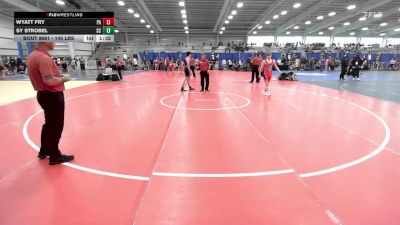 145 lbs 3rd Place - Wyatt Fry, PA vs Sy Strobel, SC
