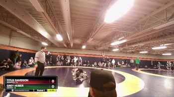 46 lbs Round 1 (16 Team) - Titus Davidson, Wasatch vs Grey Huber, Uintah