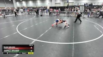 78 lbs Cons. Round 6 - Elias Nielsen, Summit Wrestling Academy vs Garrett Williams, Summit Wrestling Academy