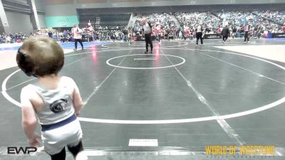 37 lbs Round Of 16 - Brielle Cablay, Pounders WC vs Amos McCoy, Sanderson Wrestling Academy