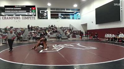 197 lbs Round 1 (16 Team) - Eugenio Escalona Henderson, Rio Hondo vs Christian Godinez, Santa Ana