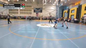 157 lbs Cons. Round 3 - Miguel Sigaran, Caesar Rodney H S vs Matthew Bender, McKean H S