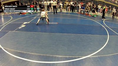 78 lbs Cons. Rd Of 16 - Brecken Smith, Cedaredge Bruins vs Uriah Grant, Athlos Wrestling