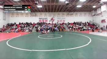 110 lbs Cons. Round 3 - Lana Petersen, Canyon Ridge vs Brinlee Nicole Lemmon, Idaho Falls