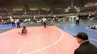 130 lbs Semifinal - Quinten Holmes, Team Pueblo vs Cole Ballard, Colorado Outlaws