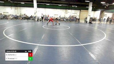 150 lbs Consi Of 32 #2 - Gabriel Gallardo, AZ vs Calvin Kraisser, MD