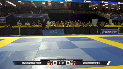 Gavin Tancawan Flores vs Vitor Sarraff Feres 2026 Pan Kids Jiu-Jitsu IBJJF Championship